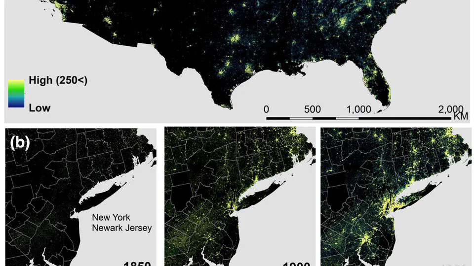 HISDAC-US: Historical Settlement Data Compilation for the United States