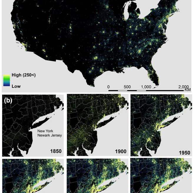 HISDAC-US: Historical Settlement Data Compilation for the United States